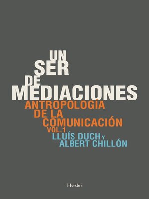 cover image of Un ser de mediaciones
